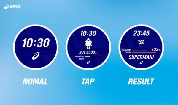 ASICS Watchface for Activity screenshot 8