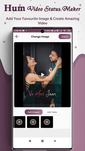 Hum Video Status स्क्रीनशॉट 3