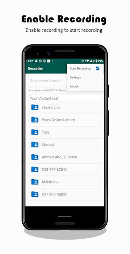 Auto Call Recorder screenshot 1