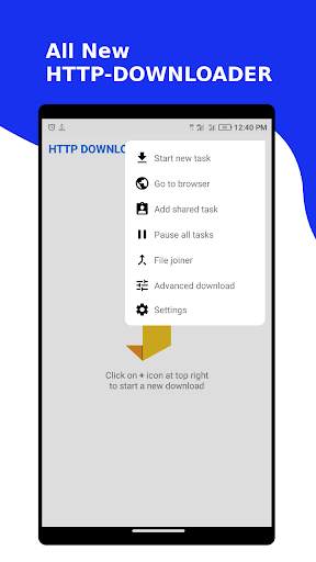 Resume failed downloads | HTTP-Downloader 2.0 screenshot 1