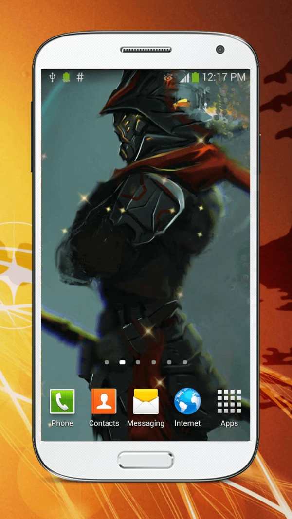 Samurai Live Wallpaper HD screenshot 3