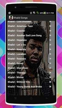 Khalid Songs screenshot 3