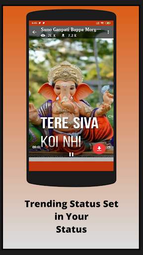 Ganesha Video Status - Full screen Ganesha Status screenshot 6