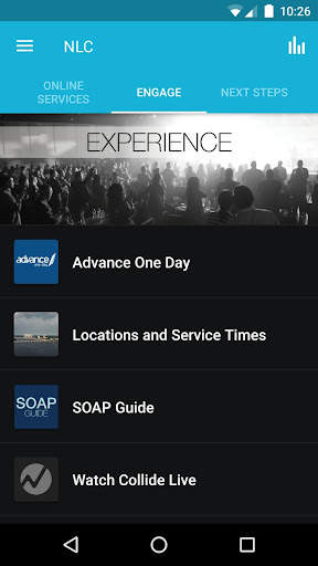 Next Level Church App screenshot 2