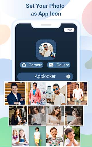 App icon changer–Fingerprint app lock, rename apps screenshot 3