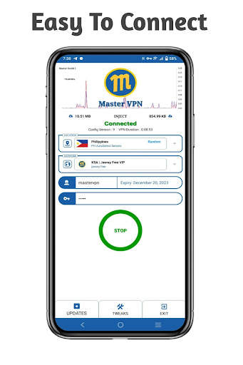 Master VPN screenshot 2