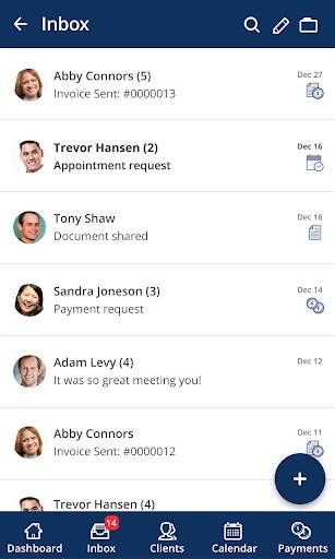 vcita CRM for Mobile screenshot 4