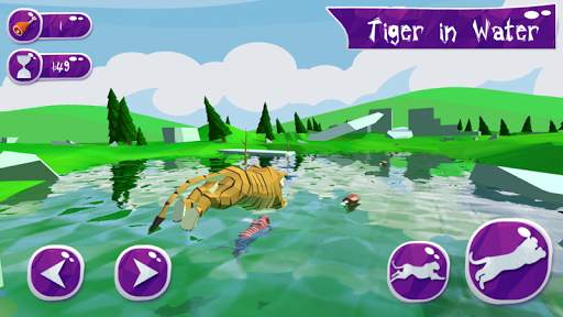 タイガーシミュレータータイガーライディングゲーム screenshot 10