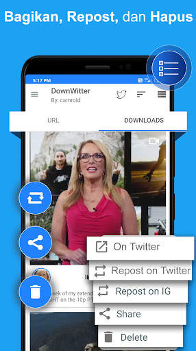 DownWitter:  Foto & Video Pengunduh untuk Twitter screenshot 5