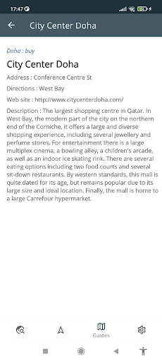 Doha Qatar Offline Map screenshot 5