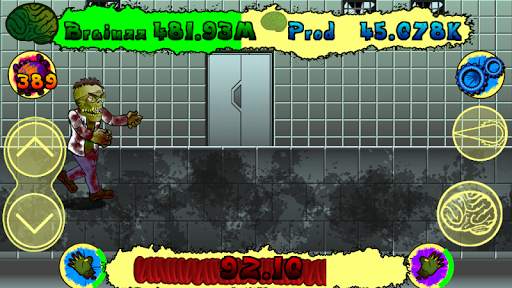 Zicker-Zombie idle clicker. screenshot 2