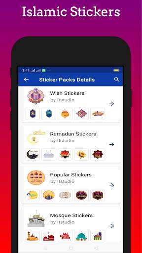 Islamic Stickers for WhatsApp - Islamic Ringtones screenshot 2