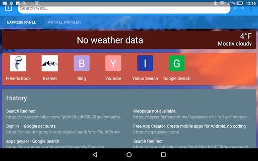 Everest Web Browser screenshot 3