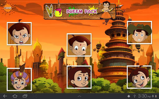 Draw & Color Chhota Bheem screenshot 18
