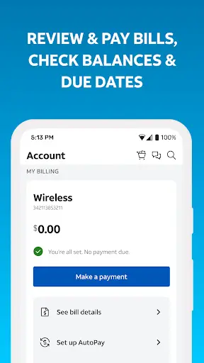 myAT&T screenshot 2