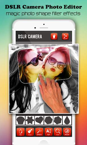 DSLR Camera Effect - Touch Photo Blur Background screenshot 2