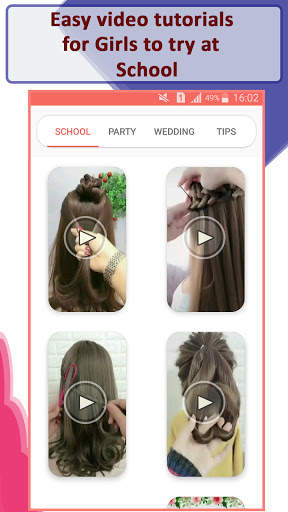 Girls Hairstyle Steps 2021 स्क्रीनशॉट 2