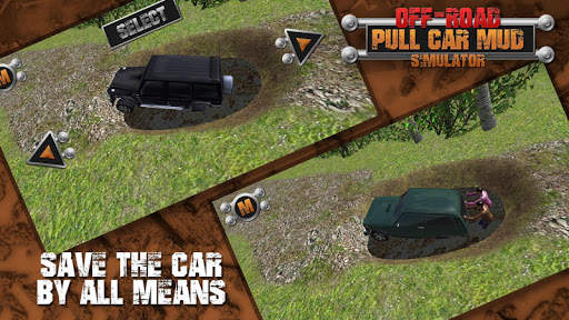 Off-Road Pull Car Mud Simulator स्क्रीनशॉट 3