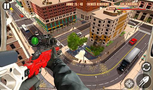 Helicopter Strike 3D - Air Gunship Battle Games screenshot 9