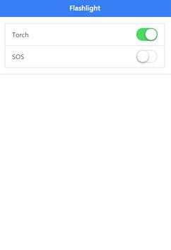 Flashlight with SOS screenshot 1