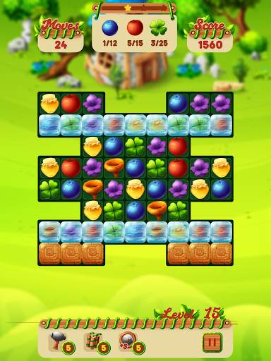 Candy Nature Farm - 2021 Free Match 3 Puzzle Game screenshot 5