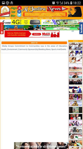 Al Jasiira News Somali screenshot 1