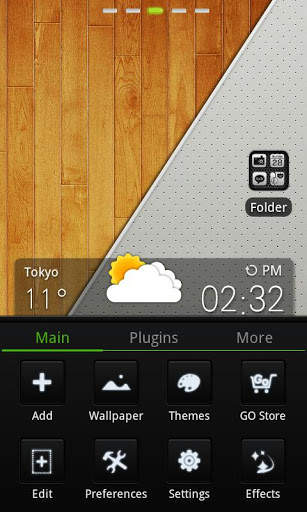 Touch GO Launcher Getjar Theme 3 تصوير الشاشة