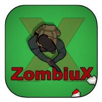 ZombiuX: the zombie survival game logo