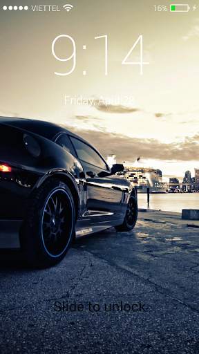 Car Lock Screen Live Wallpaper screenshot 8