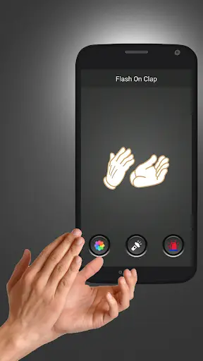 Flash on clap screenshot 1