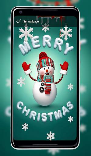 Snowman Wallpaper screenshot 5