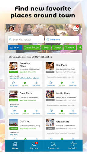 Perfec: Save Locations, Products, Services screenshot 1