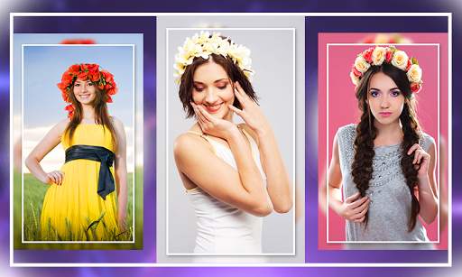 Flower Crown Photo Editor screenshot 1