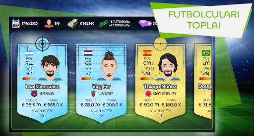 Mobile Football Agent - Futbolcu Menajeri 2021 screenshot 3