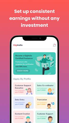 GigIndia: Earn from anywhere screenshot 6