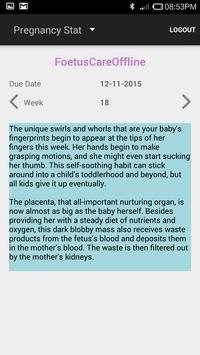 Foetus Care Lite screenshot 4