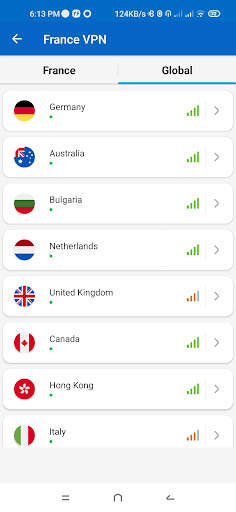 France VPN screenshot 3