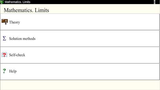 Math. Limits screenshot 8