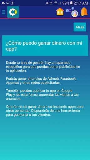 Crear Aplicaciónes Android Gratis - App Creator screenshot 5