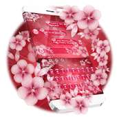 Red Cherry Flower Keyboard icon