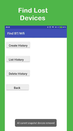Bluetooth and WiFi (Electromagnetic) Analyzer Tool screenshot 9