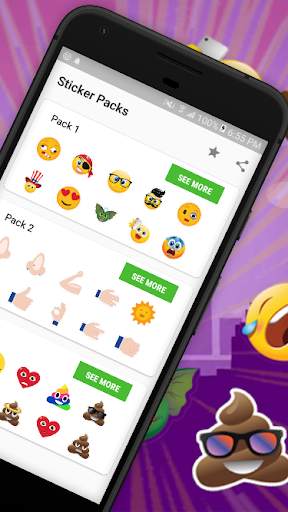 HD Emoji Stickers For WhatsApp (WAStickerApps) screenshot 2