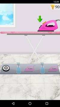 ironing clothes girl game screenshot 1