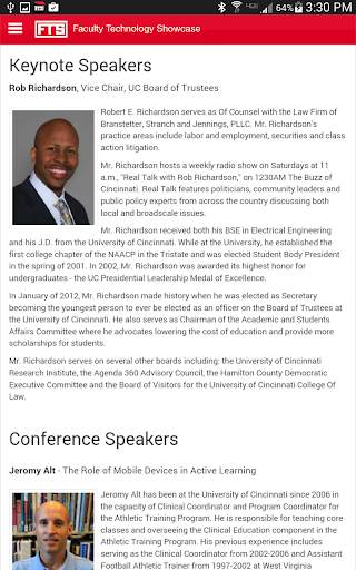 UC Faculty Technology Showcase screenshot 7