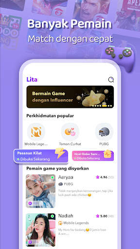 Lita - Temu Kawan Gamers screenshot 1