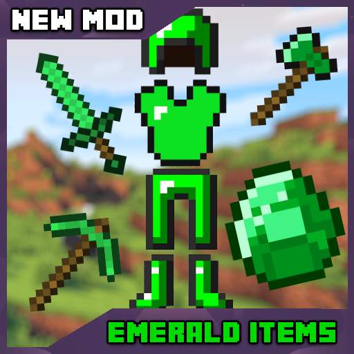 Mod Emerald Items   Map for Craft 3.0