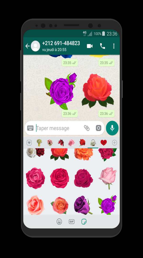 New WAStickerApps Roses  Flowers Stickers screenshot 5