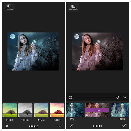 Edit photo Pixlr M screenshot 3