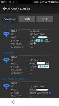 NetCut WiFi Analyzer screenshot 2