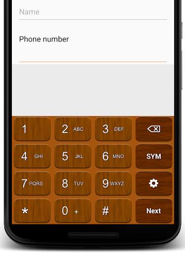 Wood Keyboard स्क्रीनशॉट 3